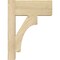 Ekena Millwork Westlake Block Rough Sawn Outlooker, Douglas Fir, 6"W x 12"D x 16"H OUT06X12X16WTL05RDF - alternate 2